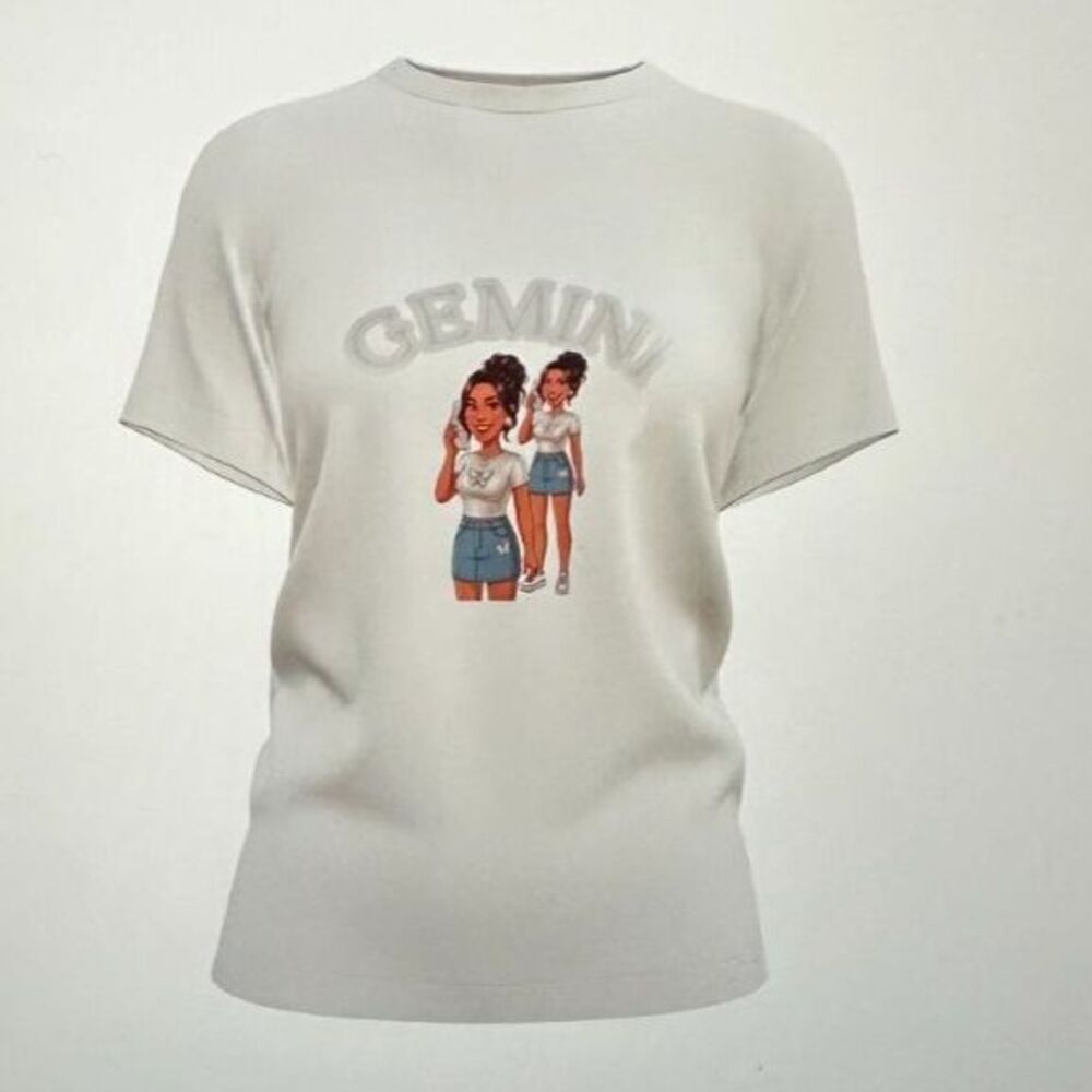 Womens/Adult/Kids, etc. Gemini t-shirt Zodiac sign multi sizes